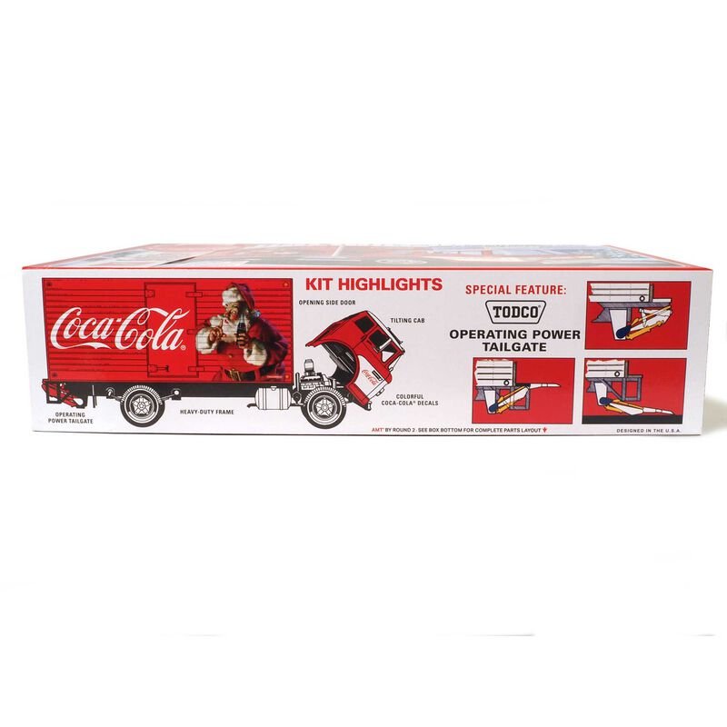 AMT  1/25 Scale Ford C-600 City Holiday Delivery Truck Coca-Cola